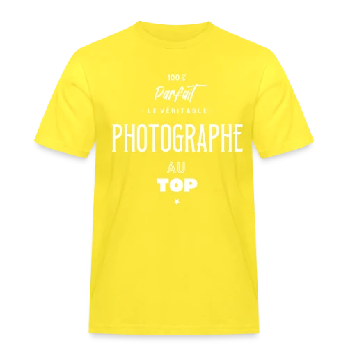 Le Photographe au Top : C'est Moi ! - T-shirt Workwear homme