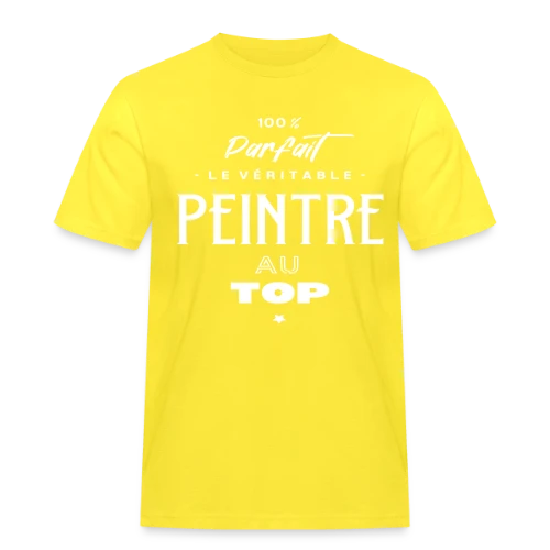 T-Shirt L'Artiste Qui Illumine - T-shirt Workwear homme