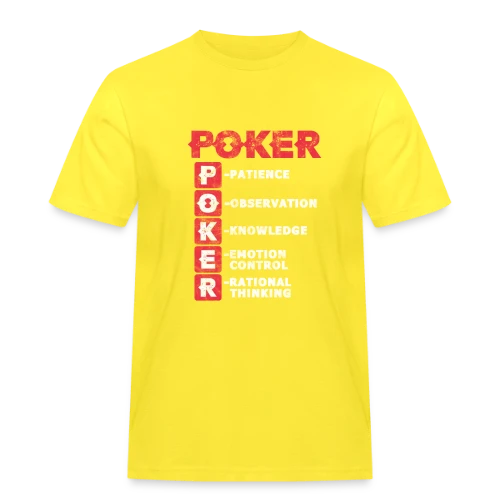La Vie est un Poker - T-shirt Workwear homme