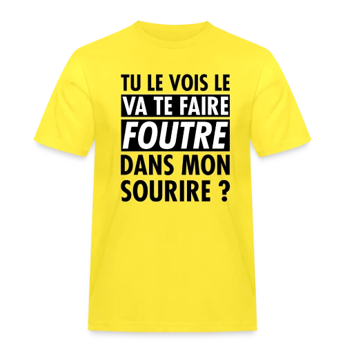 L'?il Qui Dit Tout : "Va te faire foutre ?" - T-shirt Workwear homme