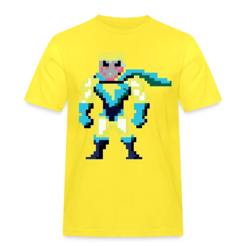 Super-Héros Pixel Franck - T-shirt Workwear homme