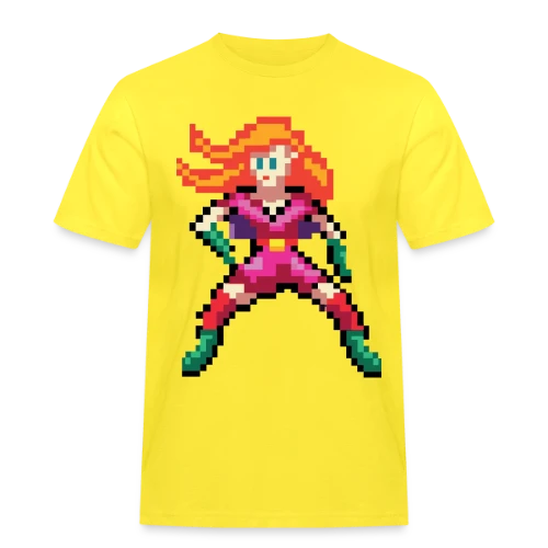 Super-Héroïne Rouge - T-shirt Workwear homme