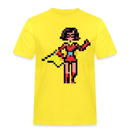 Super-Héroïne Rétro Mag - T-shirt Workwear homme