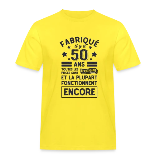 50 Ans Pièces d'Origine - T-shirt Workwear homme
