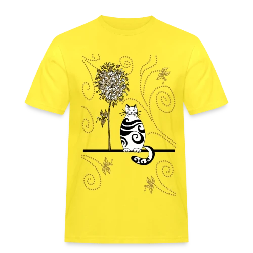 Félin Mystérieux - T-shirt Workwear homme