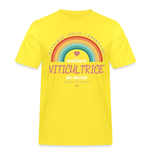 Meilleure Viticultrice du Monde - T-shirt Workwear homme