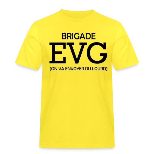 Brigade EVG On Va Envoyer Du Lourd - T-shirt Workwear homme