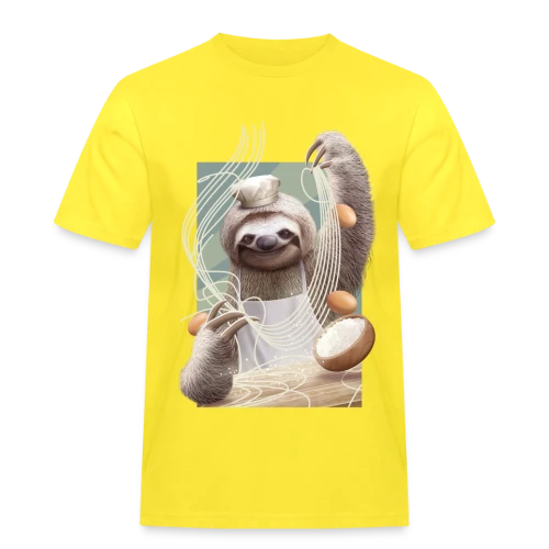 Paresseux Maître des Nouilles - T-shirt Workwear homme