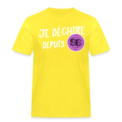 T-shirt Je déchire depuis 1996 - Anniversaire Fun & Vintage - T-shirt Workwear homme