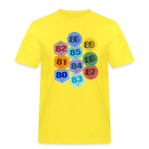Vignette Auto Rétro Années 80 - T-shirt Workwear homme