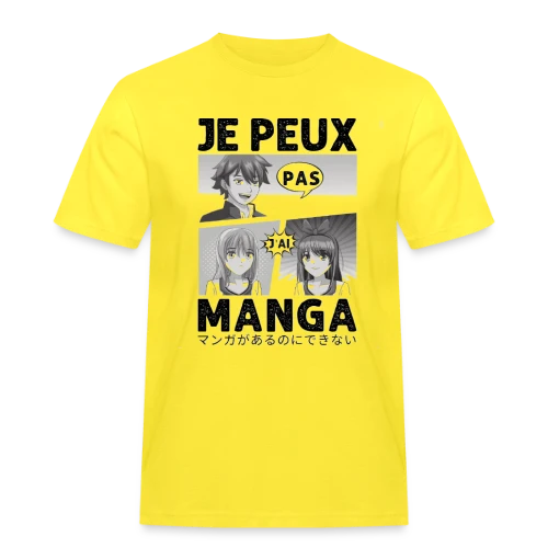 Je peux pas, j'ai manga : l'excuse parfaite pour les Otakus - T-shirt Workwear homme