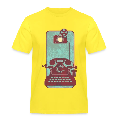 L'Évolution du Smartphone - T-shirt Workwear homme