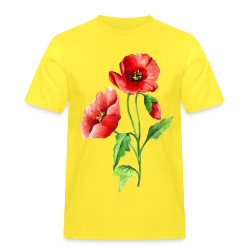 Jardin Fleuri Intemporel - T-shirt Workwear homme