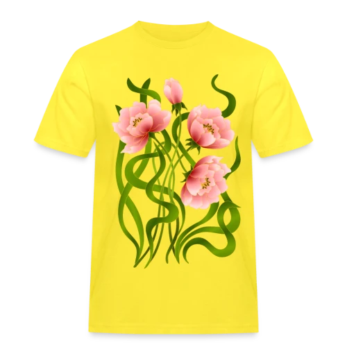 Éclat Floral - T-shirt Workwear homme