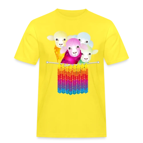 Mouton Tricoteur Rigolo - T-shirt Workwear homme