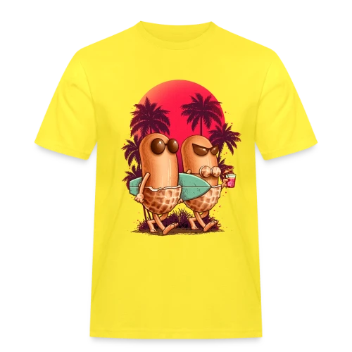 Cacahuètes en Vacances - T-shirt Workwear homme
