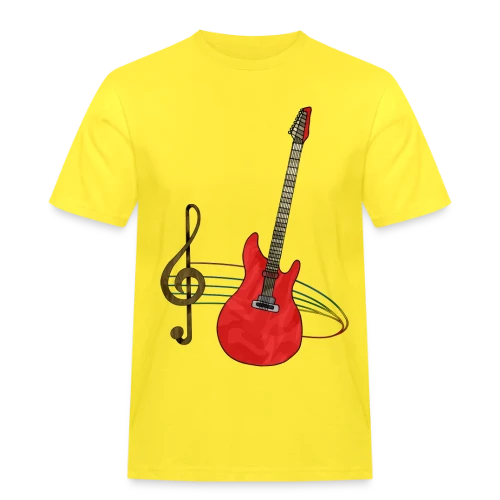 T-shirt Guitare Passion - T-shirt Workwear homme