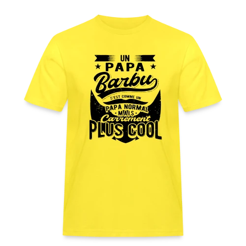 Le Papa Barbu Stylé - T-shirt Workwear homme