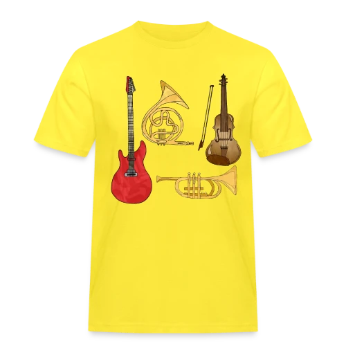 Passion Musique & Instruments - T-shirt Workwear homme
