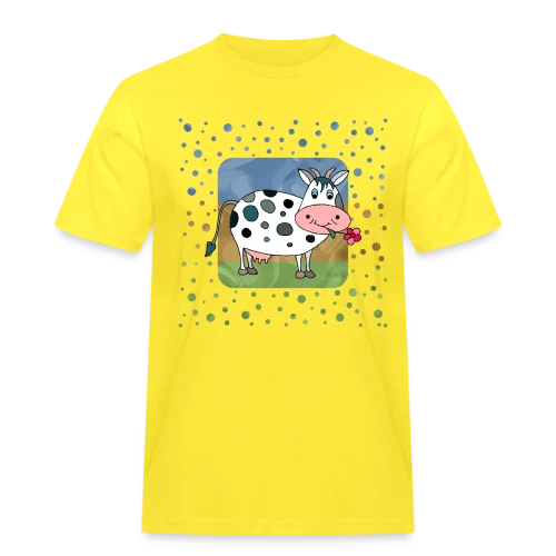 La Vache Joyeuse - T-shirt Workwear homme