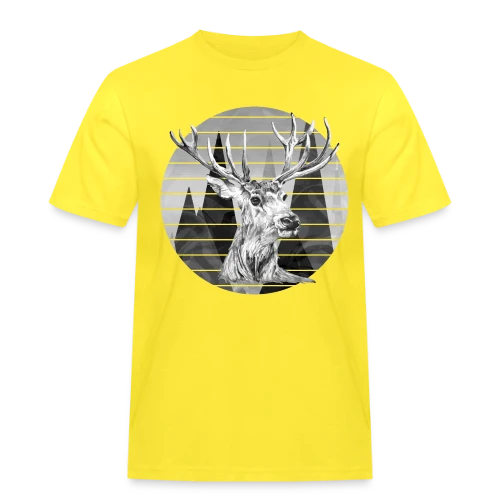 Cerf Majestueux - T-shirt Workwear homme