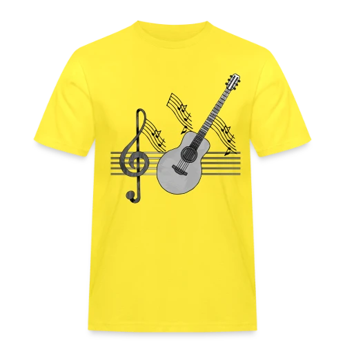 Guitare Passion - T-shirt Workwear homme