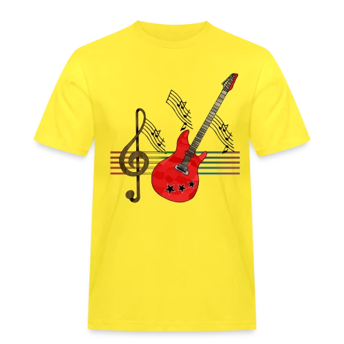 Guitare Addict - T-shirt Workwear homme