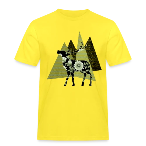 Cerf Majestueux - T-shirt Workwear homme
