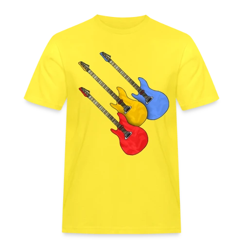 Passion Guitare - T-shirt Workwear homme