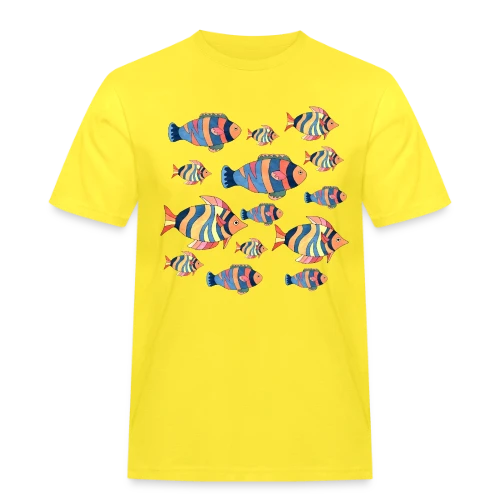 Passion Pêche : L'Esprit du Poisson - T-shirt Workwear homme