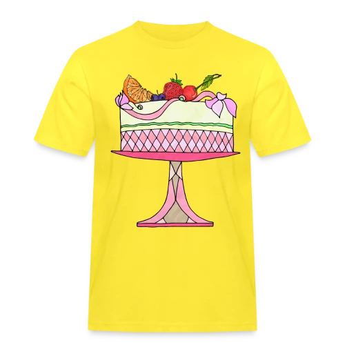 Gâteau d'Anniversaire Célébration - T-shirt Workwear homme