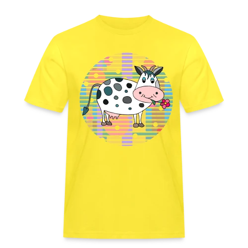 La Vache Adorable - T-shirt Workwear homme