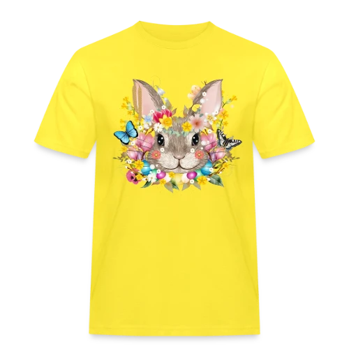 Lapin de Pâques Enchanté - T-shirt Workwear homme