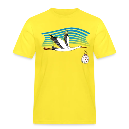 Cigogne Majestueuse - T-shirt Workwear homme