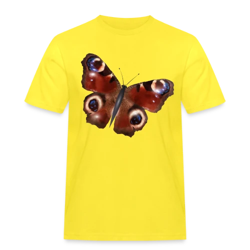 Élégance du Papillon Paon - T-shirt Workwear homme