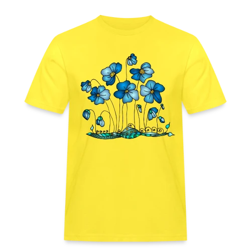 Harmonie Florale - T-shirt Workwear homme