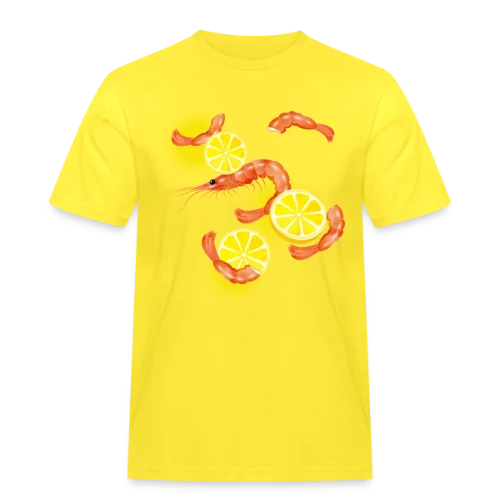 Crevettes et Citron Frais - T-shirt Workwear homme