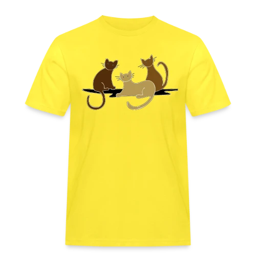 L'Amour des Chats - T-shirt Workwear homme