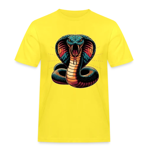 T-shirt Cobra Royal Éclatant : Style Dynamique et Vives Couleurs - T-shirt Workwear homme