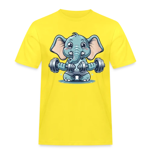 L'Éléphant Sportif Rigolo - T-shirt Workwear homme