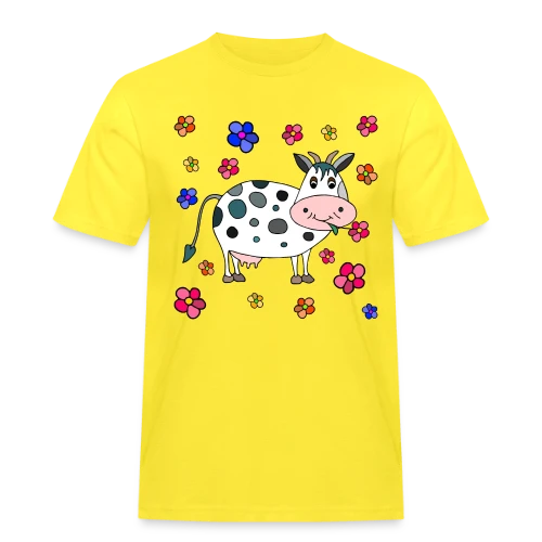 Krowa, la Vache Amusante - T-shirt Workwear homme
