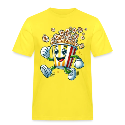T-shirt Popcorn Comique : La Star de Vos Soirées Ciné - T-shirt Workwear homme