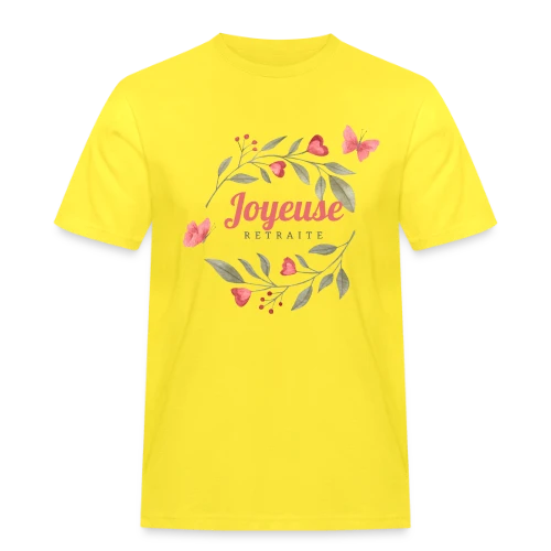 Joyeuse Retraite : L'Humour au Rendez-vous ! - T-shirt Workwear homme