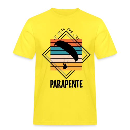 T-Shirt Humour : Je Peux Pas J'ai Parapente - T-shirt Workwear homme