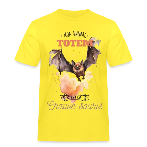 Chauve-souris Mon Animal Totem - T-shirt Workwear homme
