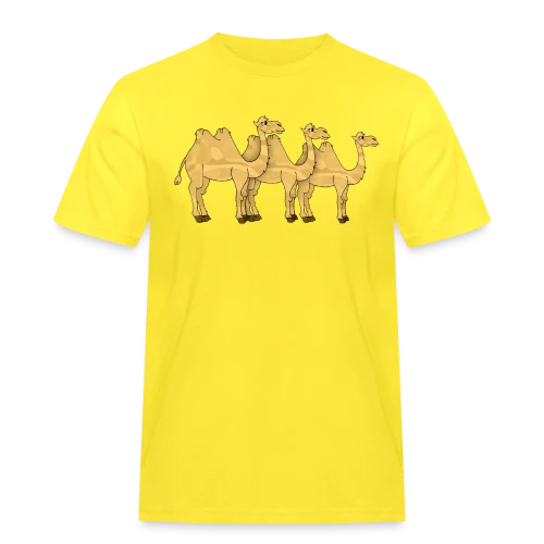 Chameau du Désert Stylé - T-shirt Workwear homme
