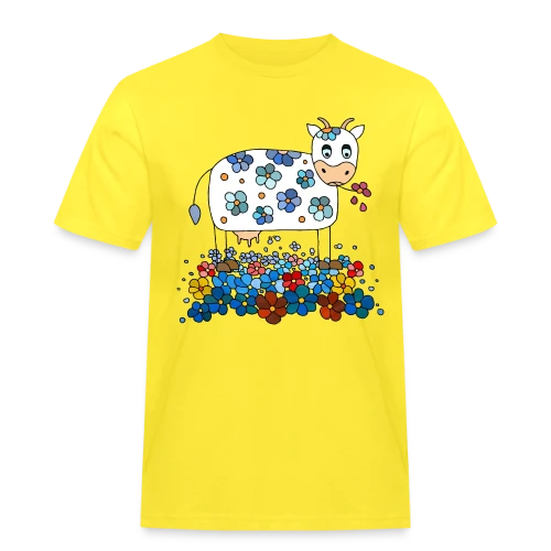 La Vache Mignonne - T-shirt Workwear homme