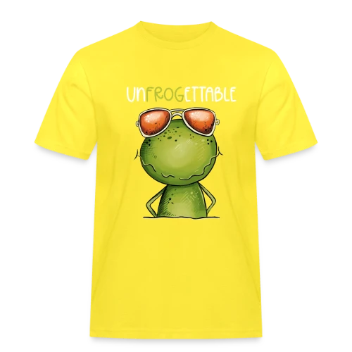 Grenouille Cool et Inoubliable - T-shirt Workwear homme