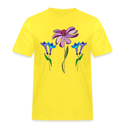 Éclat Floral - T-shirt Workwear homme