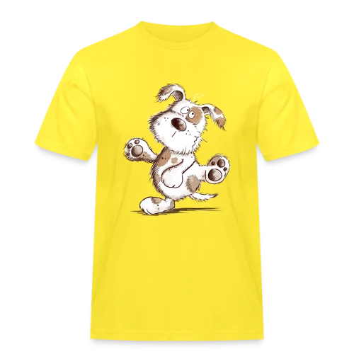 Chien Danseur Joyeux - T-shirt Workwear homme